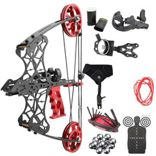 Compound Bow Archery Set Black