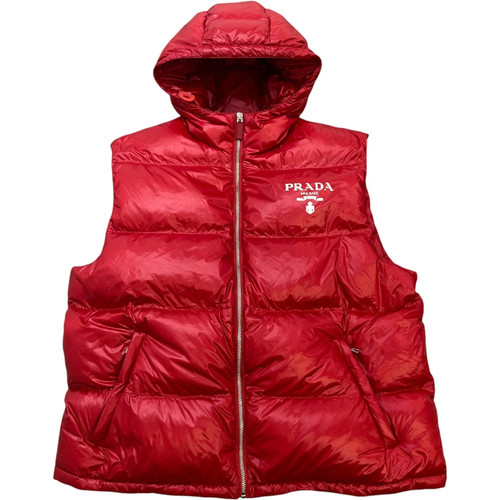 Prada men logo print - prada, gilet