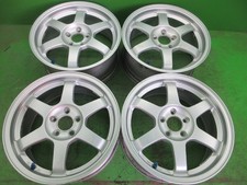 Pcd100 Rays Volk Racing Te37 Lightweight 7J/ 46 Hub Approx. 65Mm Set Of 4 Used D