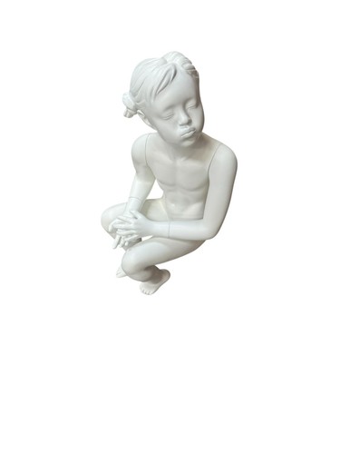 Mannequin child sitting - child,
