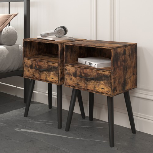 Bedside table with storage