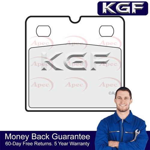 Kgf rear brake pads - rear, fits