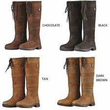 Dublin River Boots Waterproof Standard & Wide Calf Horse Riding Country Boot New