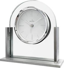 MANTEL CLOCK POLISHED METAL
