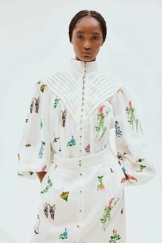 Alemais atticus embroidered - atticus,