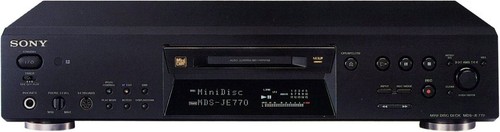 Sony mds je770 minidisc - sony, mds-je770