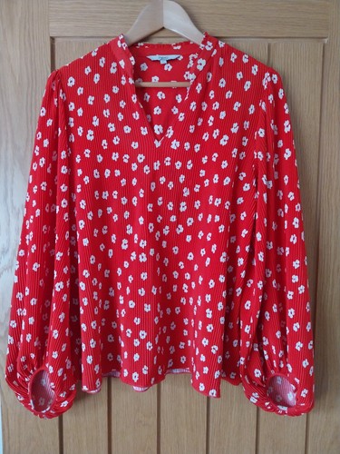 Next red flower print long - next,