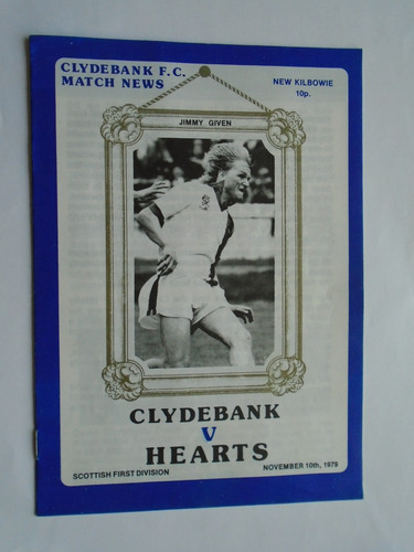 Clydebank hearts 1979 80 - v, 1979/80