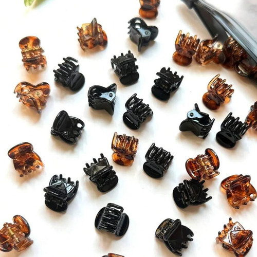 Mini hair claw clips - mini,