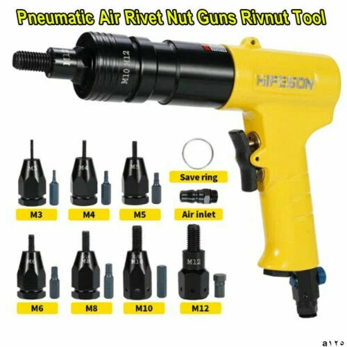 Pneumatic air rivet nut guns - rivet,