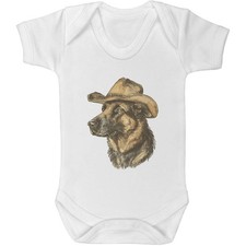 'German Shepherd Wearing