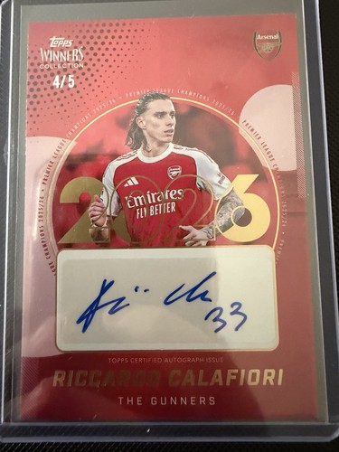 2026 topps arsenal - arsenal, winners