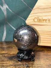 pretty pyrite crystal ball