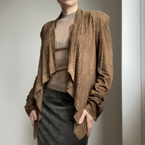 Bastyan genuine suede brown - suede,