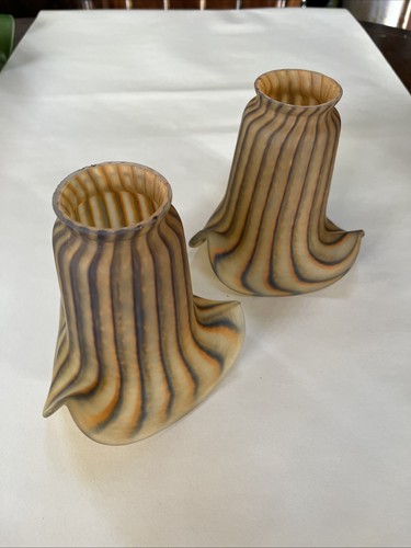 Pair vintage french tulip - of,