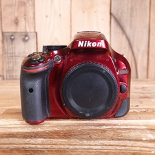 Used Nikon D5200 Red DSLR Camera Body