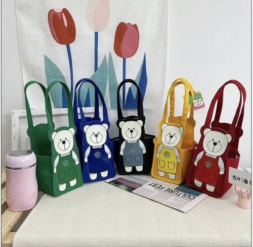 Hot starbucks apron bear - starbucks,