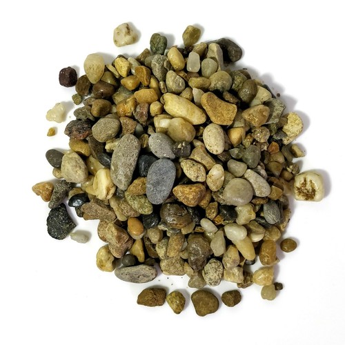 Natural mixed small pebbles