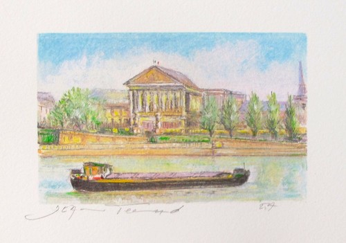 Jean fernand the barge hand - jean,