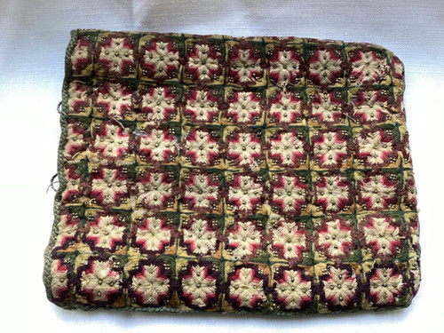 Vintage bead bag handmade - vintage,