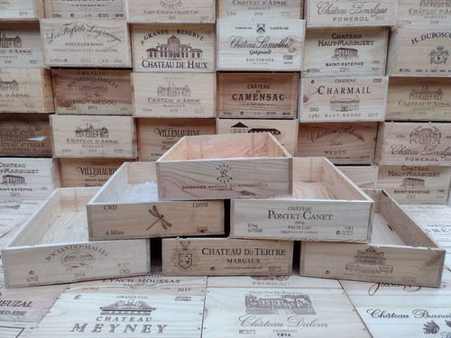 Wooden wine box crate 6 - wine,