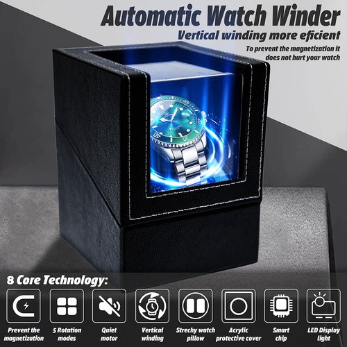 Single automatic watch winder - single,