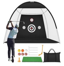 Golf Practice Net with Turf