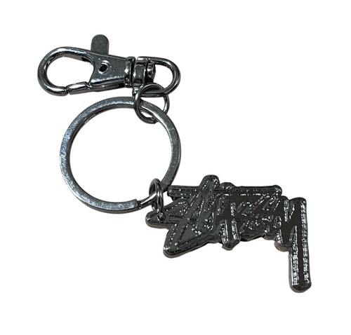 Stussy stock logo keychain - logo,