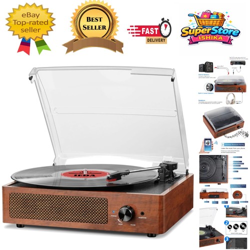 Vintage bluetooth turntable - vintage,