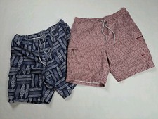 MANTARAY Shorts Large Blue/Red