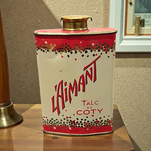 Vintage aimant talc coty - vintage, l'aimant