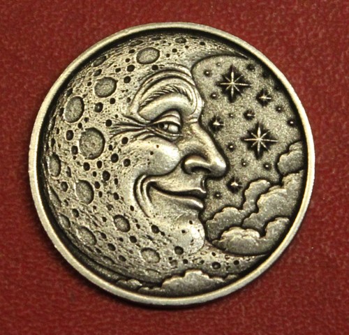 Hobo nickel man - man, moon