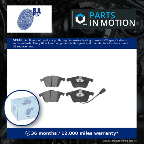 Brake pads set fits - brake,