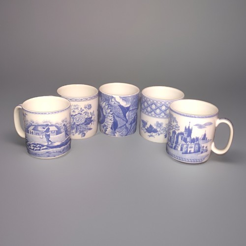 Spode italian coffee mugs - spode,