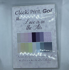 My Craft Studio Click Print Go Pc Cd Rom, Love Is In The Air Florals Butterflies