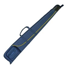 GMK Padded Shotgun Slip Case 132cm Blue with Yellow Pin Padded 