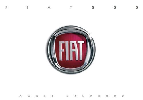 Owners handbook fiat - -, 500