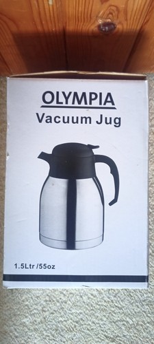 Olympia vacuum jug stainless - olympia,