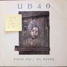 UB40 Where Did I Go Wrong