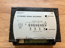 Velleman 4 Channel Signal Recorder Issue/Untested 