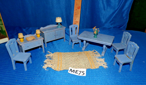 Vintage 1930s dollhouse doll - dollhouse,