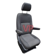 VW Transporter T5 T6 OS Drivers Right Single Captain Seat Swivel Base Armrests