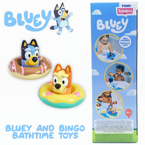 Bluey bingo bath - bingo, pouring