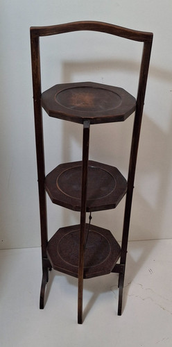 Tier wooden cake - tier, stand