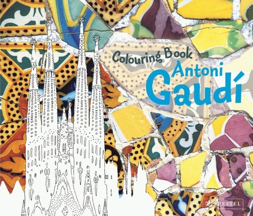 Antoni gaudi colouring book - antoni,