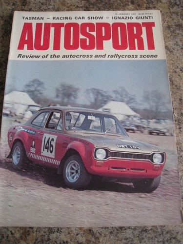 Autosport magazine jan 1971 - autosport,