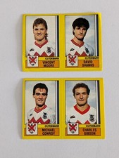 Lot x 2 Clydebank Panini Scottish Football 87 stickers