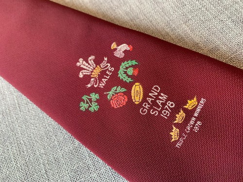 Vintage welsh rugby - rugby, tie