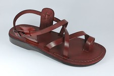 Brown Leather Gladiator Jesus