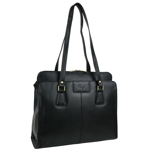 Ladies black leather - ladies,